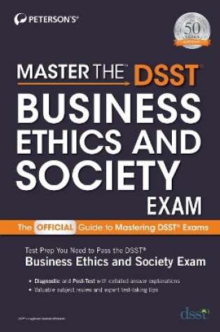 Cover of Master the DSST Business Ethics & Society Exam