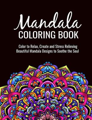 Book cover for Mandala Coloring Book