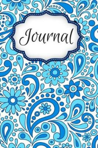 Cover of Blue Floral Pattern Journal