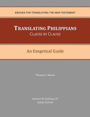Book cover for Translating Philippians Clause by Clause