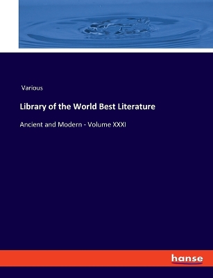 Book cover for Library of the World Best Literature