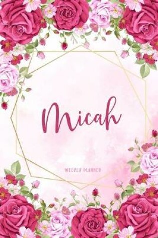 Cover of Micah Weekly Planner