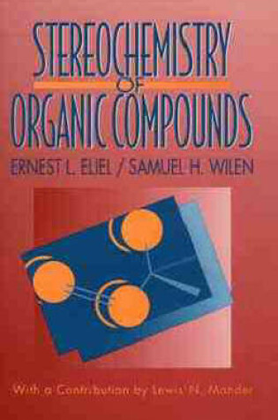 Cover of Stereochemistry of Organic Compounds