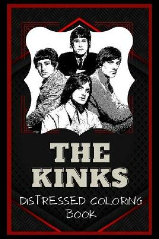 Cover of The Kinks Distressed Coloring Book