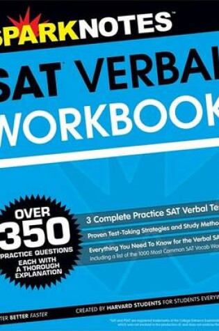 Cover of SAT Verbal Workbook (Sparknotes Test Prep)