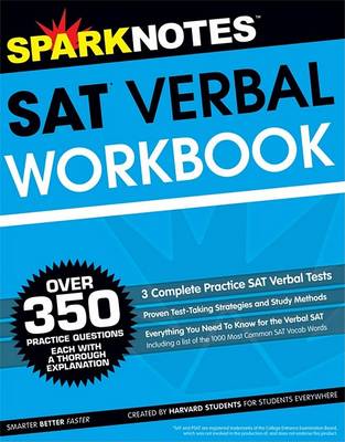 Book cover for SAT Verbal Workbook (Sparknotes Test Prep)