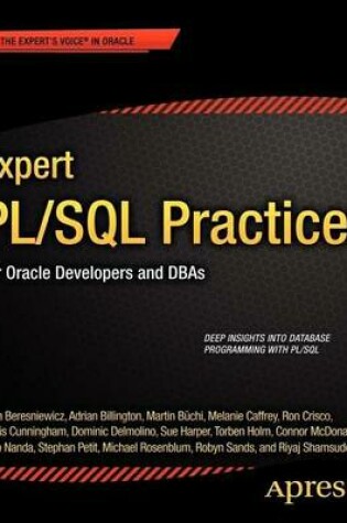 Cover of Expert PL/SQL Practices