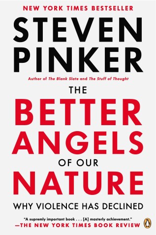 Book cover for The Better Angels of Our Nature