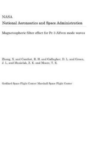 Cover of Magnetospheric filter effect for Pc 3 Alfven mode waves