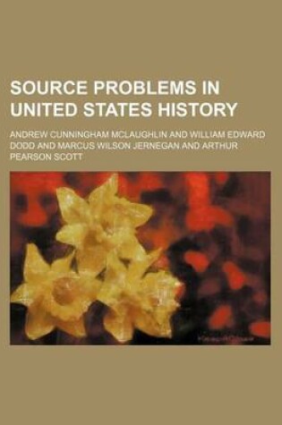 Cover of Source Problems in United States History