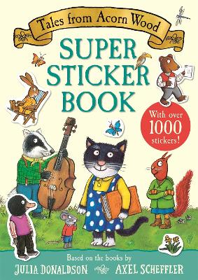 Book cover for Tales from Acorn Wood Super Sticker Book