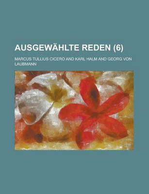 Book cover for Ausgewahlte Reden (6 )