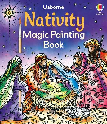 Book cover for Nativity Magic Painting Book