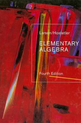 Cover of Elementary Algebra