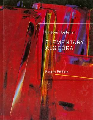 Book cover for Elementary Algebra