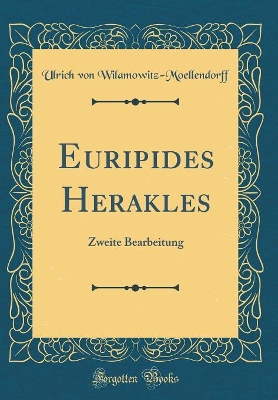 Book cover for Euripides Herakles