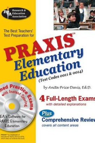 Cover of Praxis Elementary Education