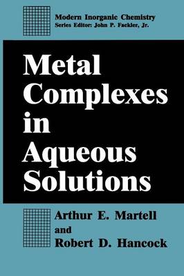 Book cover for Metal Complexes in Aqueous Solutions