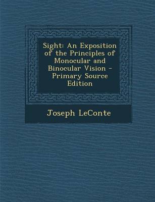 Book cover for Sight