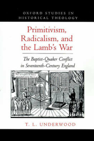 Cover of Primitivism, Radicalism, and the Lamb's War