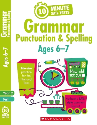 Book cover for Grammar, Punctuation and Spelling - Year 2