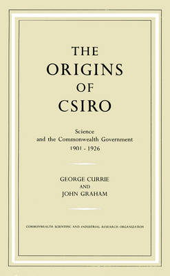 Book cover for The Origins of CSIRO