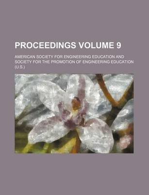 Book cover for Proceedings Volume 9