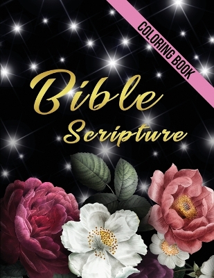 Book cover for Bible Scriptures Coloring Book