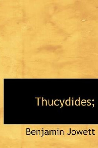 Cover of Thucydides;