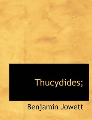 Book cover for Thucydides;