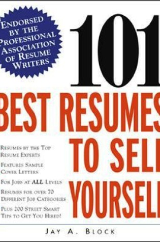 Cover of 101 Best Resumes to Sell Yourself