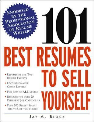 Book cover for 101 Best Resumes to Sell Yourself