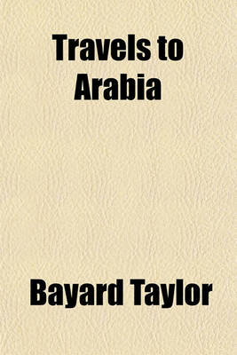 Book cover for Travels to Arabia