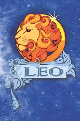 Book cover for Leo Zodiac Sign Horoscope Notebook Journal for Writing in