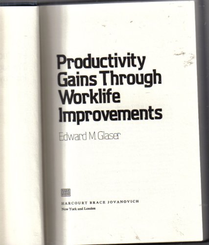 Book cover for Productivity Gains Through Work Life Improvement