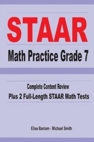 Cover of STAAR Math Practice Grade 7