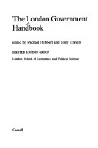 Cover of The London Government Handbook