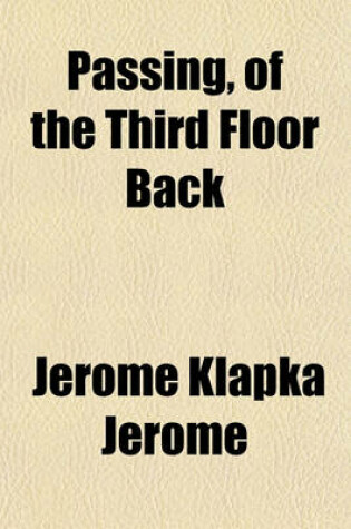 Cover of Passing of the Third Floor Back
