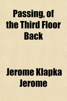 Book cover for Passing of the Third Floor Back