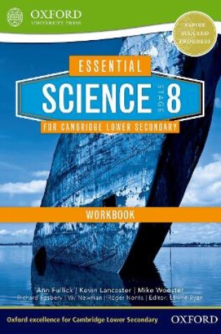 Cover of Essential Science for Cambridge Lower Secondary Stage 8 Workbook