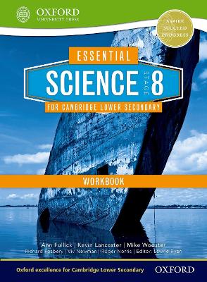 Book cover for Essential Science for Cambridge Lower Secondary Stage 8 Workbook