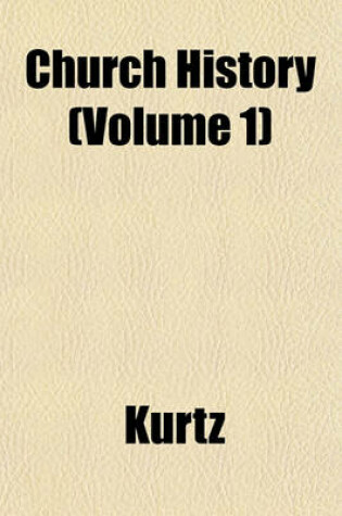 Cover of Church History (Volume 1)