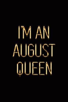 Book cover for I'm an August Queen