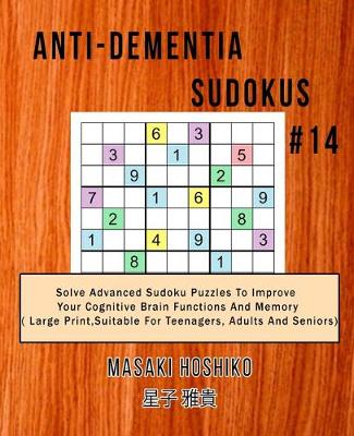 Book cover for Anti-dementia Sudokus #14