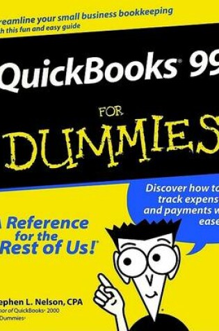 Cover of QuickBooks 99 For Dummies