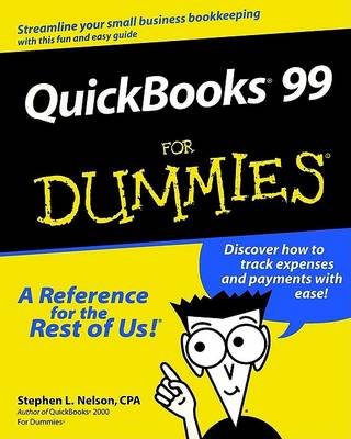 Book cover for QuickBooks 99 For Dummies
