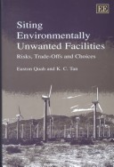 Book cover for Siting Environmentally Unwanted Facilities