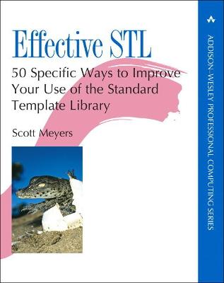 Book cover for Effective STL