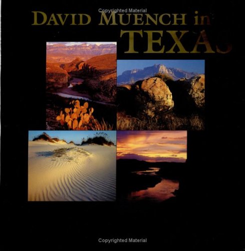 Book cover for David Muench in Texas