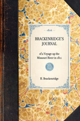 Cover of Brackenridge's Journal